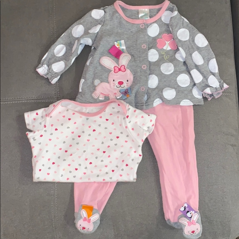 Tagies Bunny Outfit Set